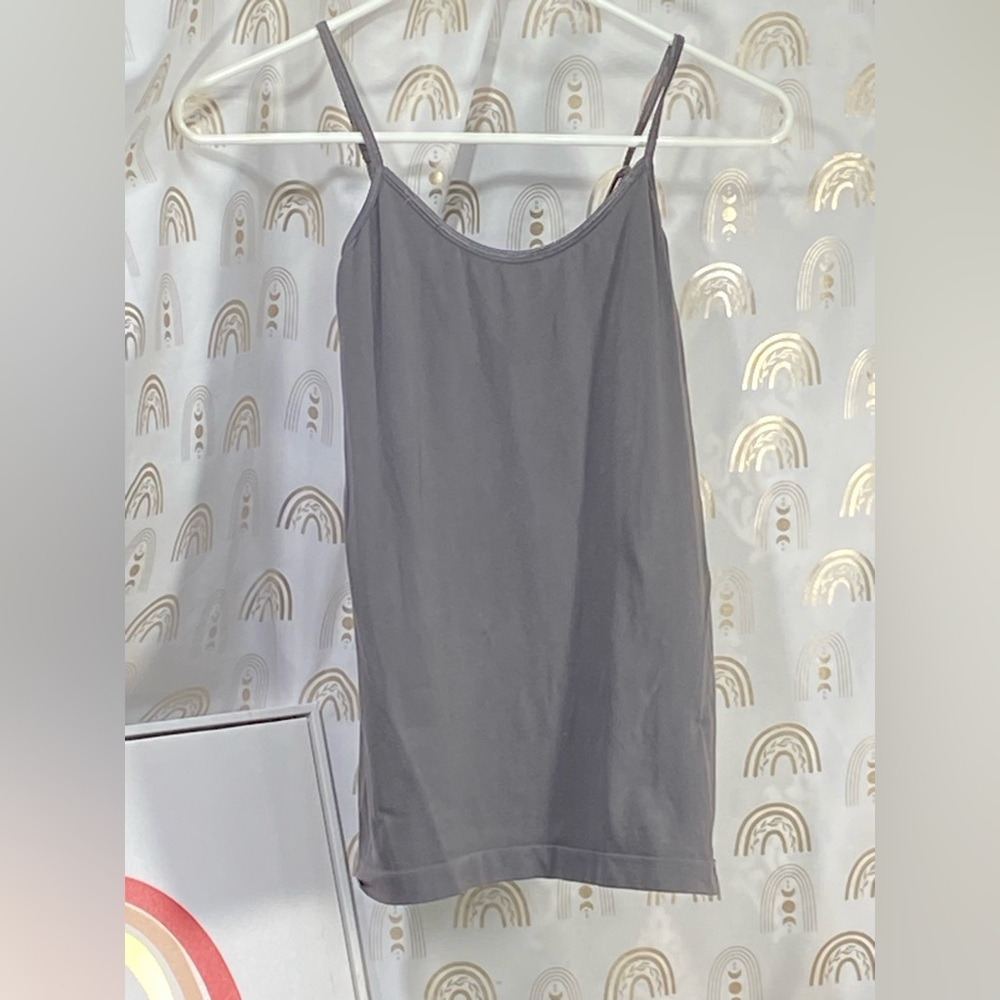 Elegant Gray Camisole Top
